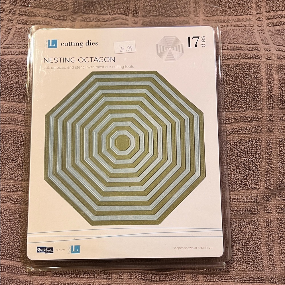 NEW Nesting Octagon Cutting Dies from QuicKutz Lifestyle Crafts